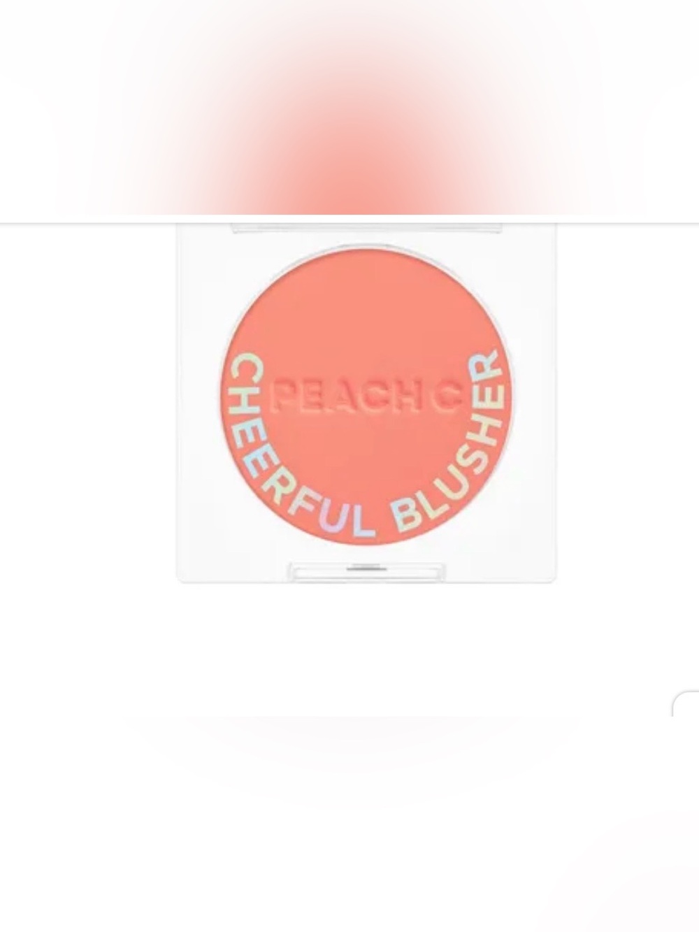 Peach C Cheek Blusher -Peachful